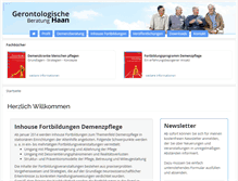 Tablet Screenshot of gerontologische-beratung-haan.de